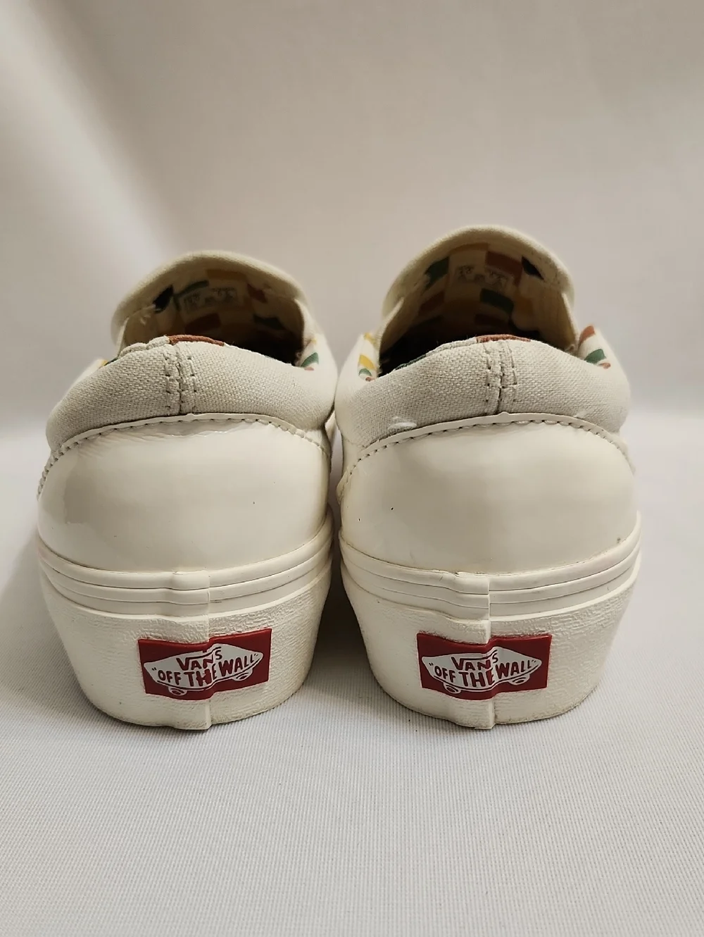Vans × Karina Rozunko Heart Slip-on Platform Sneakers (W Size 5.5) - Picture 8 of 14